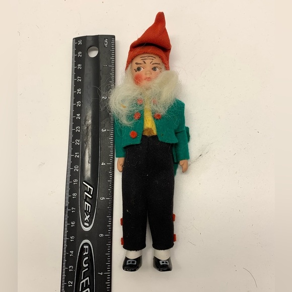 Vintage 7” Leprechaun Doll Figurine Hand-Painted Made in the Republic of Ireland - Picture 1 of 6